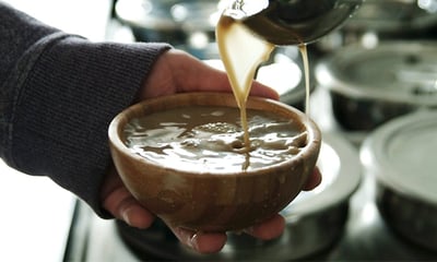 coffee in a coconut