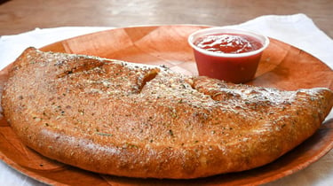 St Pete Cheese Calzone with sauce