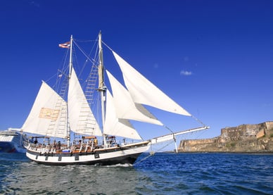 Old San Juan Harbor Sails