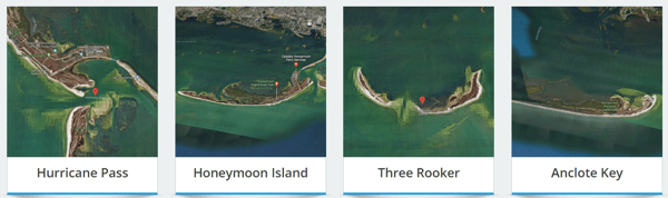 Different islands to visit in Clearwater