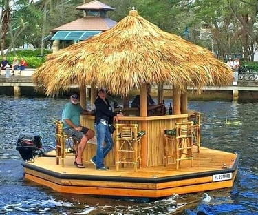 Sandbar and Swim Tiki Boat Sarasota, Florida 3