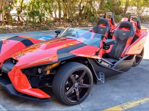 Slingshot Red Rentals car