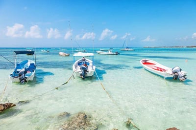 boating in playa del carmen mexico