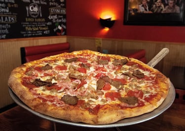 St Pete Meat lovers pizza