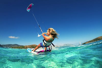 kiteboarding