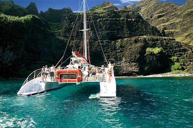 Deep Seas Adventure Kauai Catamaran