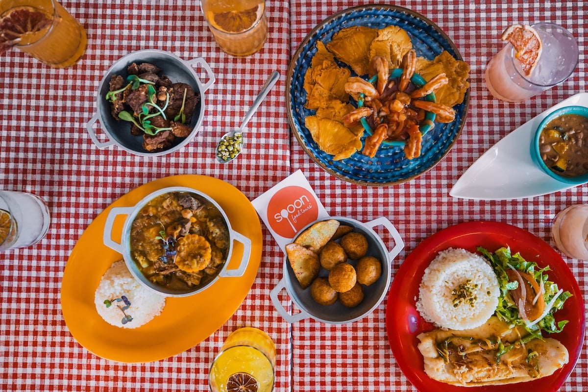 Food tasting in San Juan Puerto Rico