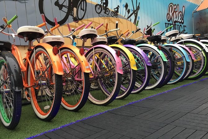 colorful bikes