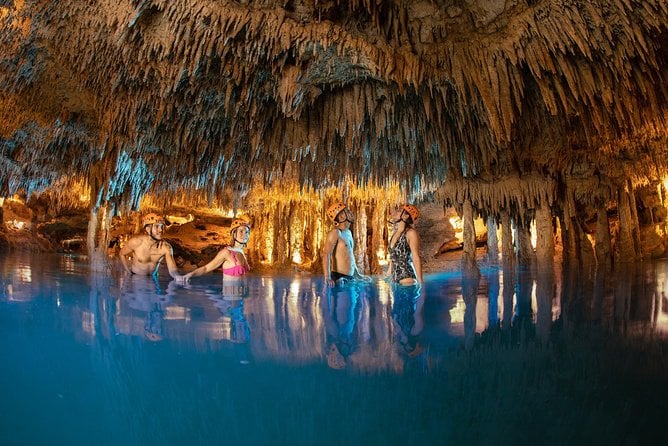 cool water cave in playa del carmen Mexico